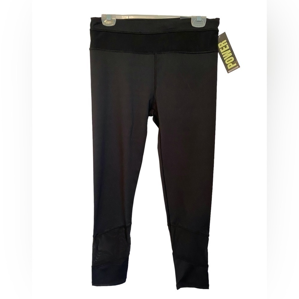 NWT  Infinite Performance Power Leggings Black Ladies Lg